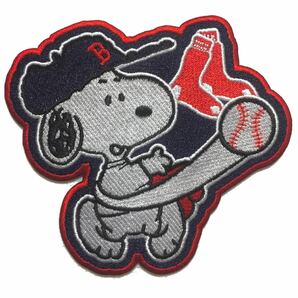 MLB ボストン・レッドソックス スヌーピー ワッペン Aの画像1