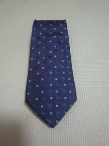 CELINE Celine necktie high class silk 100% pattern pattern 