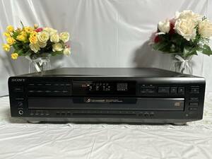 **SONYso Neal - let type CD player . disk change changer CDP-CE505 remote control attaching lens new goods operation excellent goods **