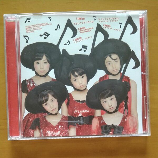 CD　Dream5 COME ON! ドレミファソライロ