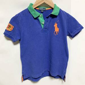 POLO RALPH LAUREN ポロ ラルフローレン ポロシャツ 7 130 キッズ