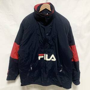 FILA フィラ ビンテージ ナイロン プルオーバー ジャケット Lサイズ