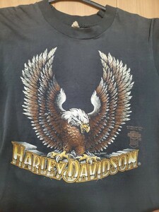 激レア！　80S ヴィンテージ　ハーレーダビットソン　Tシャツ　HARLEY DAVIDSON バイカー　