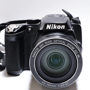 Nikon COOLPIX P500 ニコン クールピクス コンパクトデジタルカメラ バッテリー ケース付き 難有り 004FUZFI34の画像2