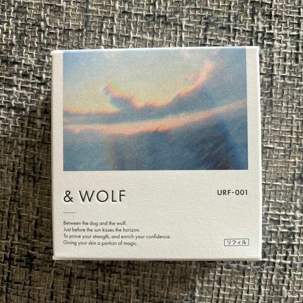  &WOLF by Norganic UVセラムリキッド ファンデーションリフィル pink beige