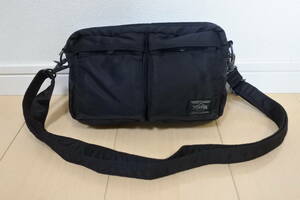 ☆美品☆PORTER ポーター タンカー 2way ショルダーバッグ 黒 a0☆