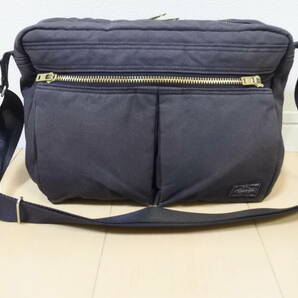 ☆美品☆PORTER ポーター ドラフト DRAFT ショルダーバッグ グレー 656-06174