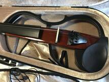 YAMAHA ヤマハ サイレントバイオリン SILENT Violin SV130 ケース付き_画像2