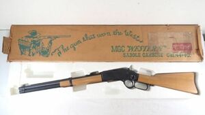 0KX2*MGC Winchester M73 model gun wooden stock SMG stamp ( made of metal /. law ) Junk sending :-/140