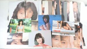 0KZ16◆1 中森明菜/山口百恵/岡田有希子/松田聖子/香坂みゆき 昭和レトロ アイドル 雑誌 付録 ポスター 大量セット まとめ/水着 明星 送80