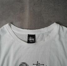 Stussy Stones Throw 2014 Yung Life Tour ステューシー　ストーンズスロウ　Tシャツ　白　Lサイズ　ラップT バンドT_画像5