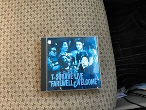 中古 T-SQUARE LIVE FAREWELL & WELCOME スクェア