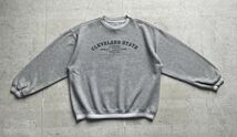 vintage 90's GEAR FOR SPORTS カレッジロゴ CSU クルーネック スウェット トレーナー グレー XL_画像2