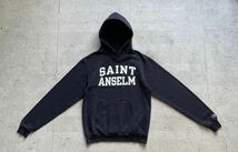 champion チャンピオン カレッジロゴ SAINT ANSELM プルオーバー パーカー ネイビー S_画像2