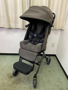 松永製作所・MIGNON-S・子供用車椅子・バギー・ティルト式・ミニョン ネイビー・軽量　11ｋｇ・持ち運び便利です