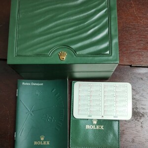 Rolex empty box calendar booklet Date Just for present 300001 inside box for watch accessory 