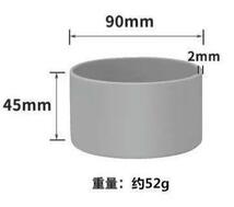 05 透明 水筒底カバー 1個　シリコン 底破れ保護　補強　エコ　コスパ_画像2