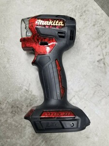 マキタ　TD173D ハウジング　ラップ塗装　インパクトドライバ makita　腰袋　職人　現場　ハイエース　ニックス