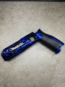 Makita TD022D ハウジング カスタムペイント ラップ塗装 ペンインパクト ペンドライバー マキタ 腰道具 ニックス　ハイエース　職人　腰袋