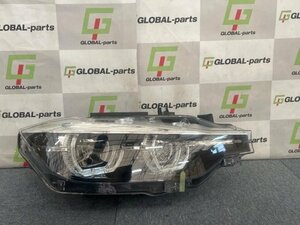 【GP美品】純正品 BMW 3シリーズ F30 ヘッドランプ 右 63118492472