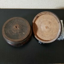 古い木製の器　漆器　時代物　器　/東南アジア　朝鮮半島　漆芸　_画像7