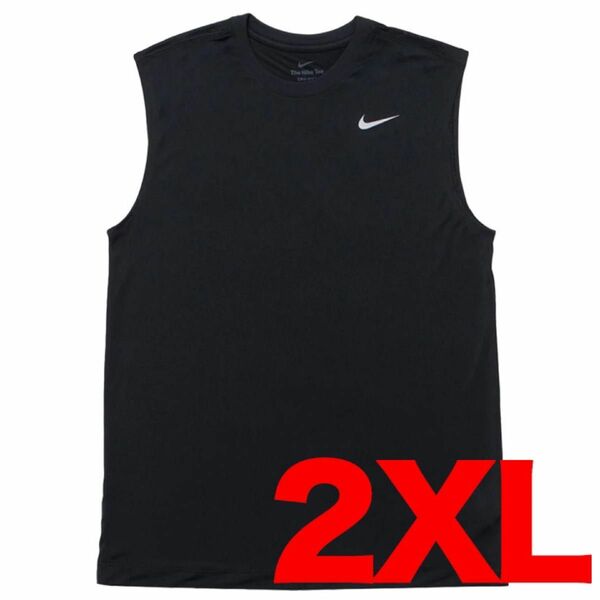 新品 ナイキ NIKE スリーブレス Tシャツ DX0992 ブラック 2XL