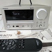 ONKYO ネットワークCDレシーバー ハイレゾ対応 onkyo CR-N775(S) _画像1