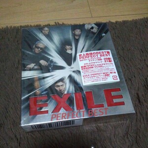 新品 未開封 EXILE PERFECT BEST 2CD+DVD ベスト アルバム エグザイル　初回限定盤　レア 貴重 希少 入手困難 