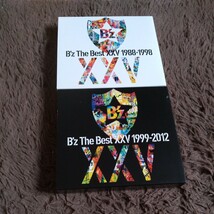 B'z The Best XXV 1988-1998(初回限定盤)& The Best XXV 1999-2012(初回限定盤) CD+DVD 稲葉浩志/松本孝弘 ビーズ セット ベスト アルバム_画像1