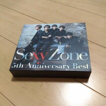 Sexy Zone CD 5th Anniversary Best 初回限定盤B 2CD+DVD セクゾ ベスト アルバム_画像1