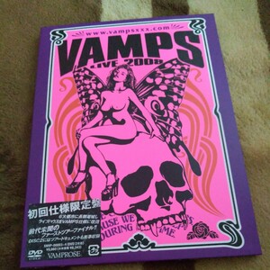 DVD VAMPS / VAMPS LIVE2008 2枚組 初回限定盤 ライブ HYDE ラルク L'Arc～en～Ciel