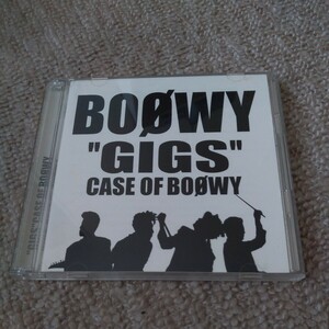 BOOWY/GIGS ― CASE OF BOφWY CD 2枚組 ライブ アルバム 氷室京介,布袋寅泰,松井常松 名盤 名曲 LIVE ボウイ