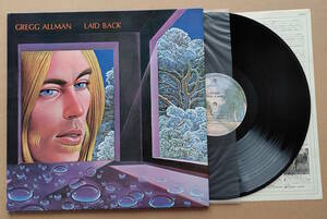 Gregg Allman / LAID BACK / P-8396W / the ALLMAN BROTHERS BAND / 国内盤LP / 中古 / 見本盤 / グレッグ・オールマン / レイドバック