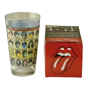 デッド Dead Stock 2005 ROLLING STONES COLLECTOR'S SERIES PINT GLASS Some Girls コレクターズ サムガールズ パイント ビール グラス 