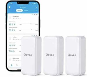 Govee Bluetooth термометр-гигрометр датчик температуры гигрометр цифровой беспроводной высокая точность сухой меры сигнализация ненормальность сообщение интерьер compact 