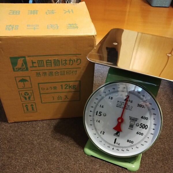 シンワ測定株式会社@上皿はかり♪新品未使用品♪アナログ♪ はかり 2kgです。