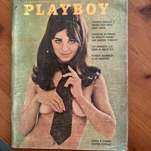 583 USA版 プレイボーイ PLAYBOY 1969/4　bebe bares　ビンテージ雑誌　セクシー写真　ファッション_画像1