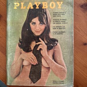 583 USA版 プレイボーイ PLAYBOY 1969/4　bebe bares　ビンテージ雑誌　セクシー写真　ファッション
