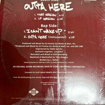 【US ORIGINAL】 KRS-One / Outta Here !! dj premier_画像2