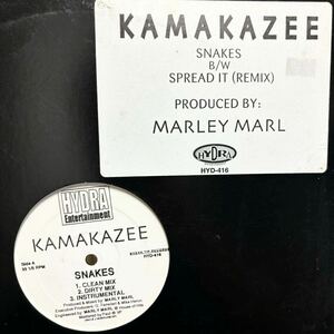 【US ORIGINAL】 Kamakazee / Snakes , Spread It (Remix)