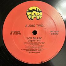 【US ORIGINAL】 Audio Two / Top Billin' (Clark Kent Super Mix)_画像2