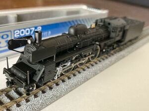 [ unused secondhand goods ]KATO N gauge steam locomotiv C57. iron diff attaching (2007-2)