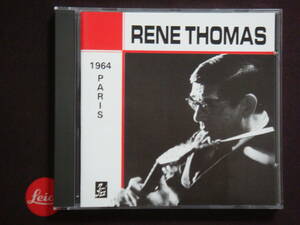 ★RENE THOMAS 「BLUE NOTE、PARIS 1964」 ルネ・トーマ