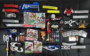 [ junk treatment toy summarize set #4] special effects TOY assortment set Kamen Rider W build Drive electro- . Gotcha -do