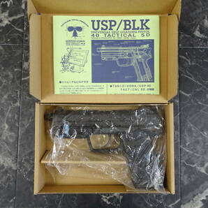 【ミリタリー】TANIO－KOBA USP/BLK TACTICAL SD GBB ガスブロバック ジャンク品の画像2