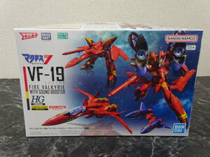 [ plastic model ] 1/100 HG VF-19 modified fire - bar drill - sound booster equipment not yet constructed / Macross 7