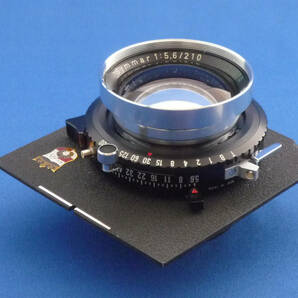 Schneidar-Kreuznach Symmar210mm F5.6 ／370mm F12 リンホフボード 完動品 送料無料の画像3