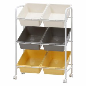  free shipping 6 trout Kids rack child part shop . one-side attaching box colorful storage new go in . go in . child chest of drawers omo tea box width 61cm depth 36cm height 86cm new goods 