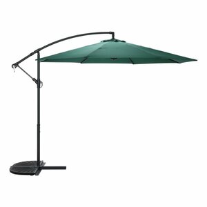  free shipping hanging parasol garden parasol hanging lowering gardening folding sun shade sunshade width 300cm height 240cm green new goods 