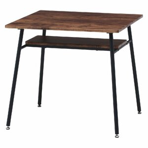  free shipping 2 person for dining table piece meal dining table side table shelves attaching desk desk interior kitchen kitchen width 75cm height 70cm Brown new goods 